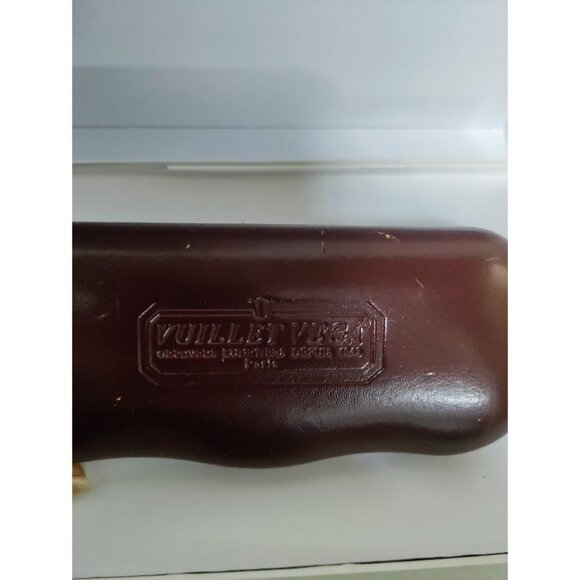 Vuillet Vega Prestige 540 Metal Frame Eyeglasses Blue/Gold with Hard Case - Picture 14 of 16